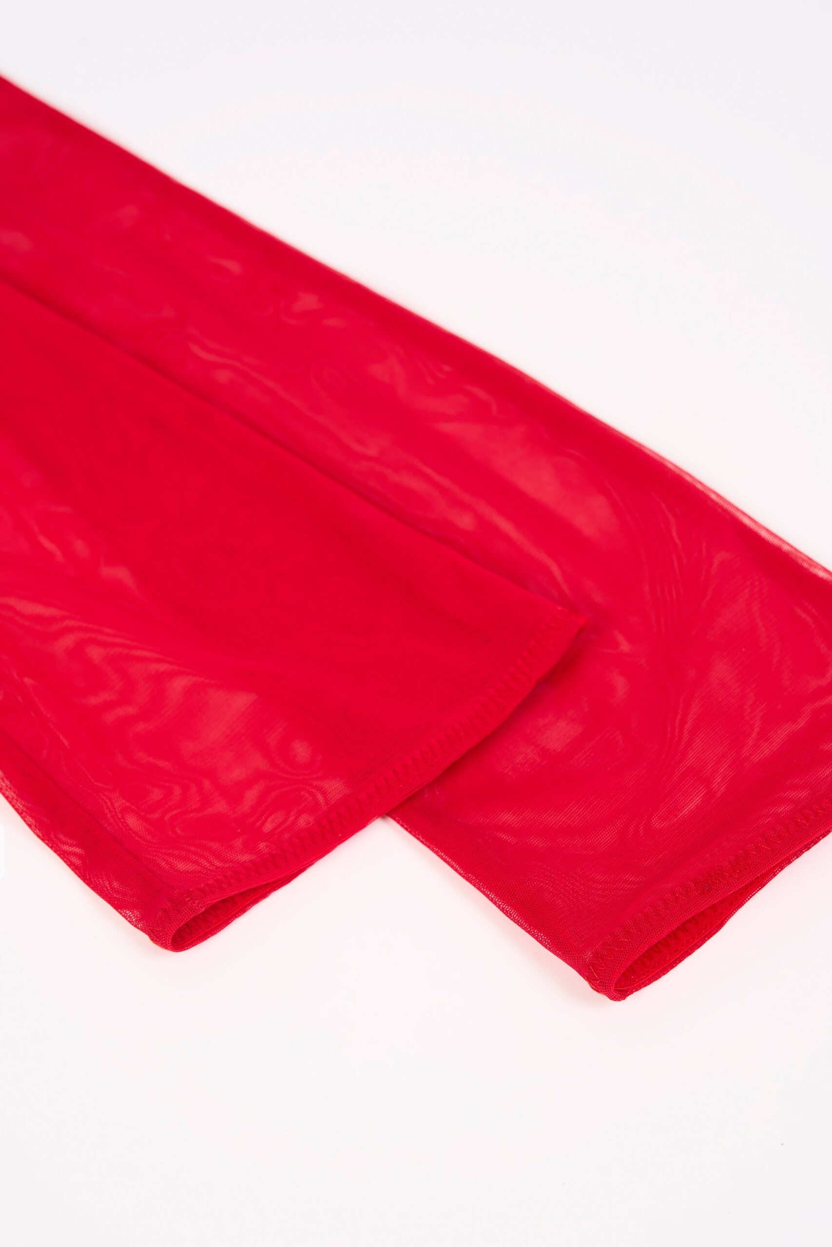 Mesh Gloves in Fire Red - Image 3