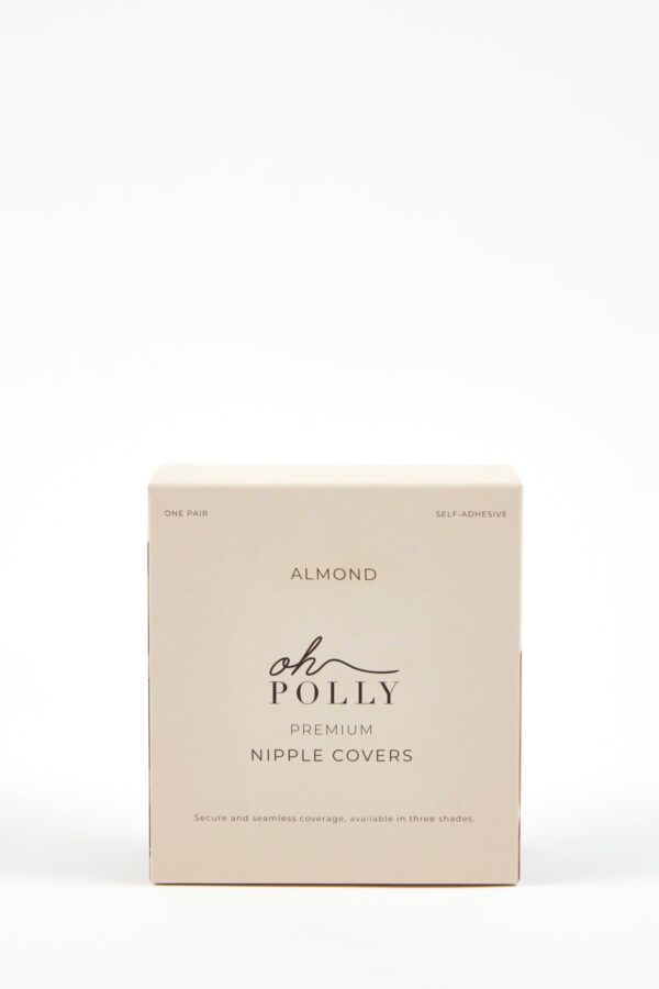 Reusable Silicone Nipple Covers in Almond - Image 4