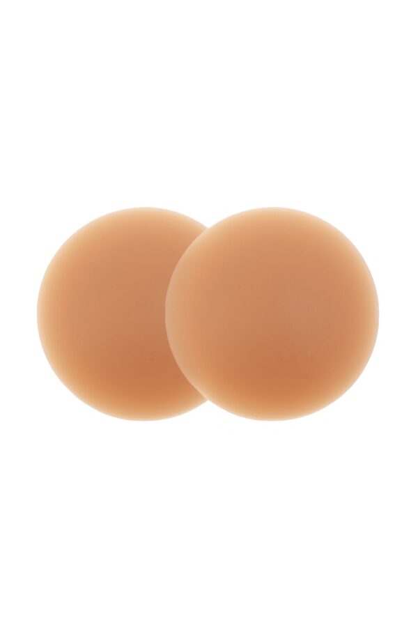 Reusable Silicone Nipple Covers in Almond - Image 2