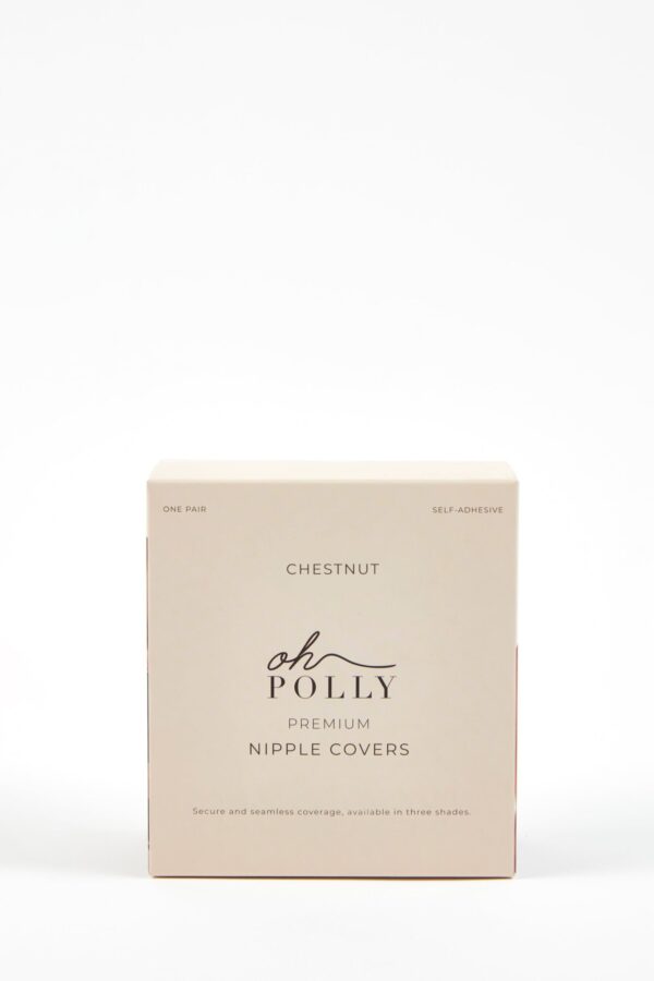Reusable Silicone Nipple Covers in Chestnut - Image 4