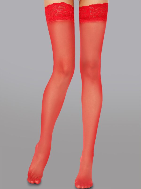 Lace Top Stockings - Image 6