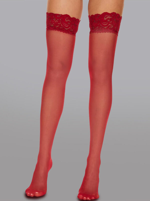 Lace Top Stockings - Image 41