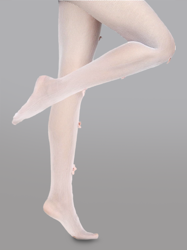 Cute Bow Hollow Out Tights - Image 8