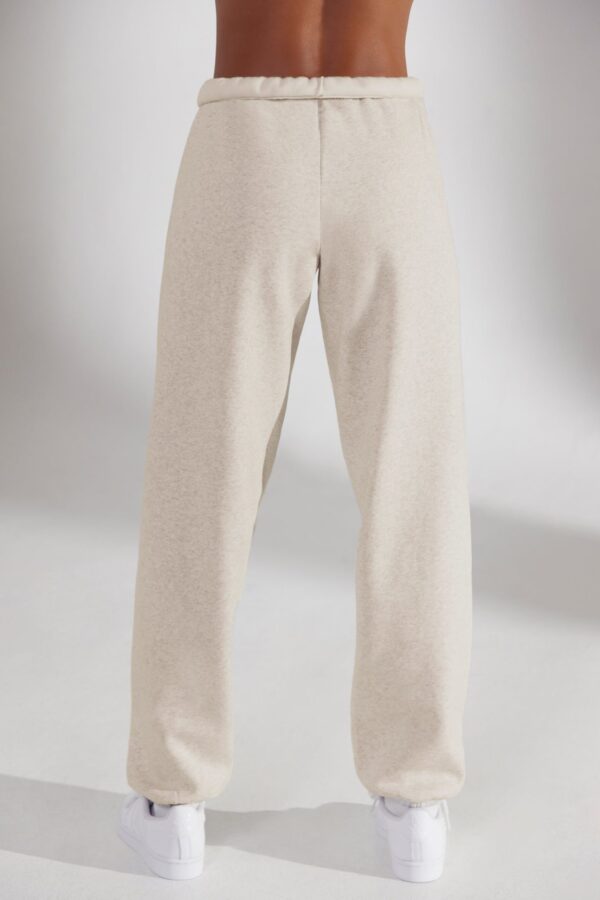 Oversized Joggers in Heather Oat - Image 2