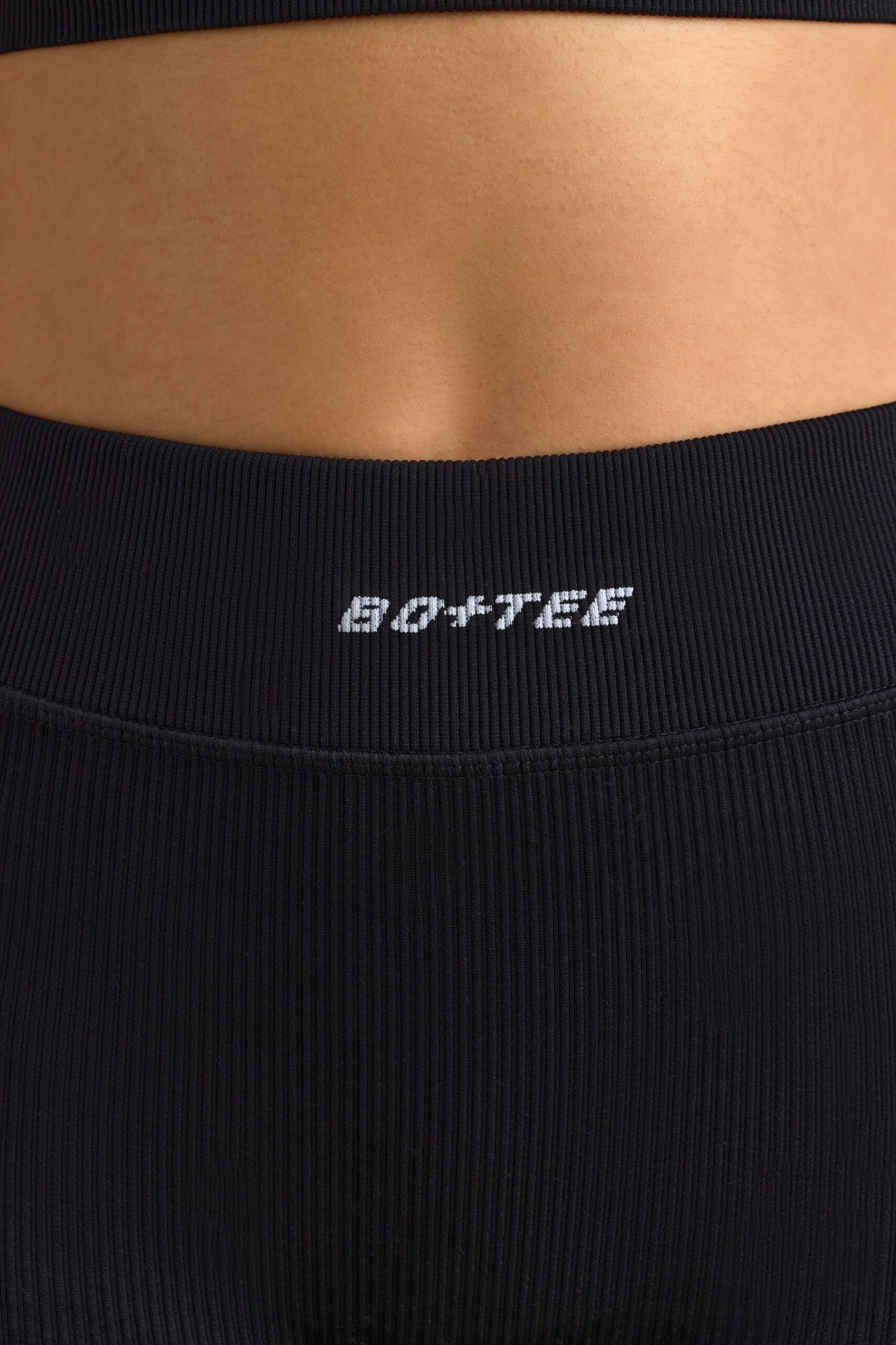 Petite FlexiRib High Waist Leggings in Black - Image 4