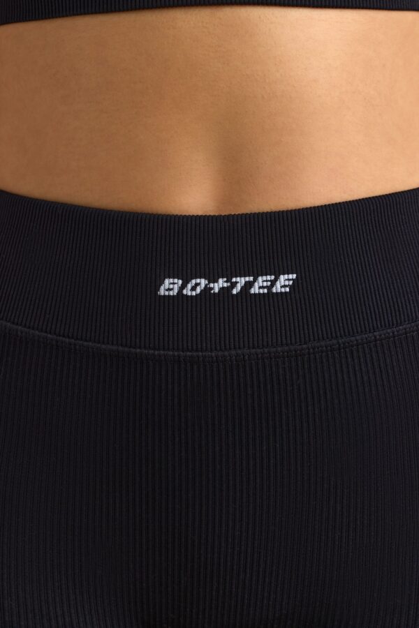 FlexiRib High-Waist Leggings in Black - Image 4