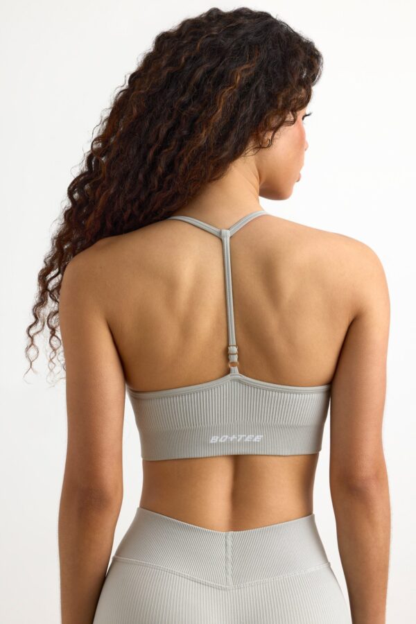 FlexiRib Y-Back Sports Bra in Grey - Image 2