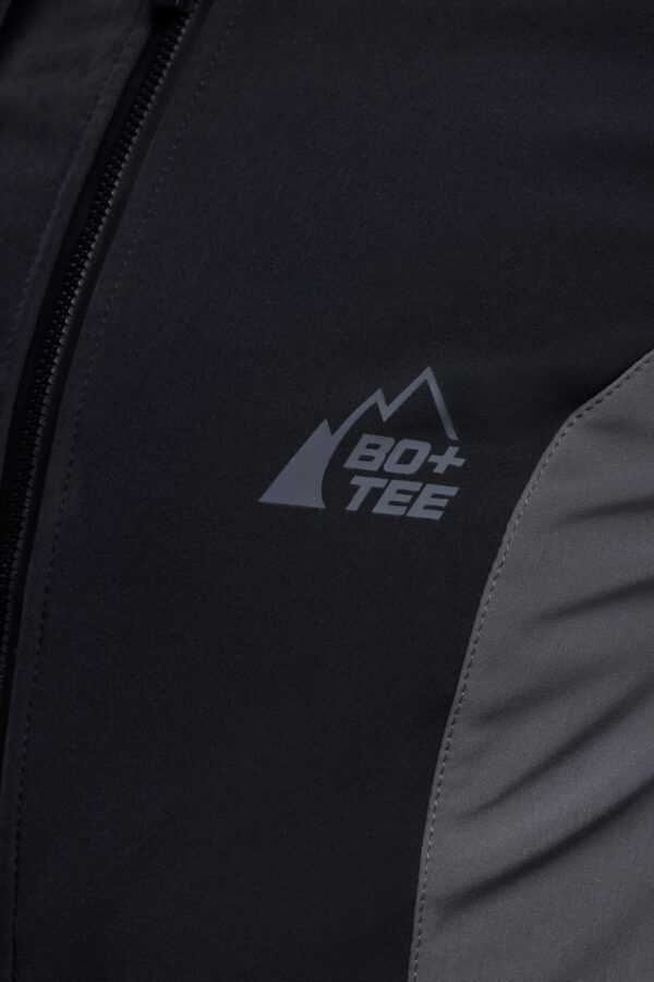 Fleece Lined Ski Suit in Black - Image 9