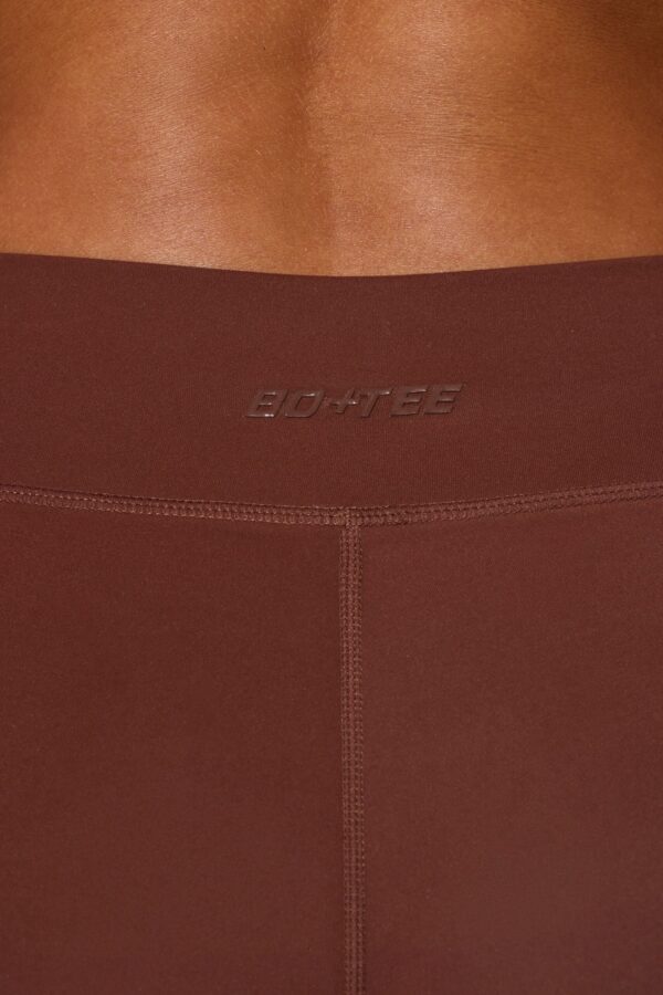 Full Length Leggings with Pockets in Chocolate - Image 5