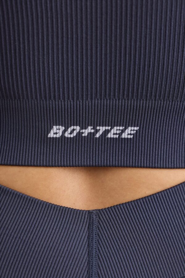 FlexiRib Cropped Jacket in Slate - Image 4