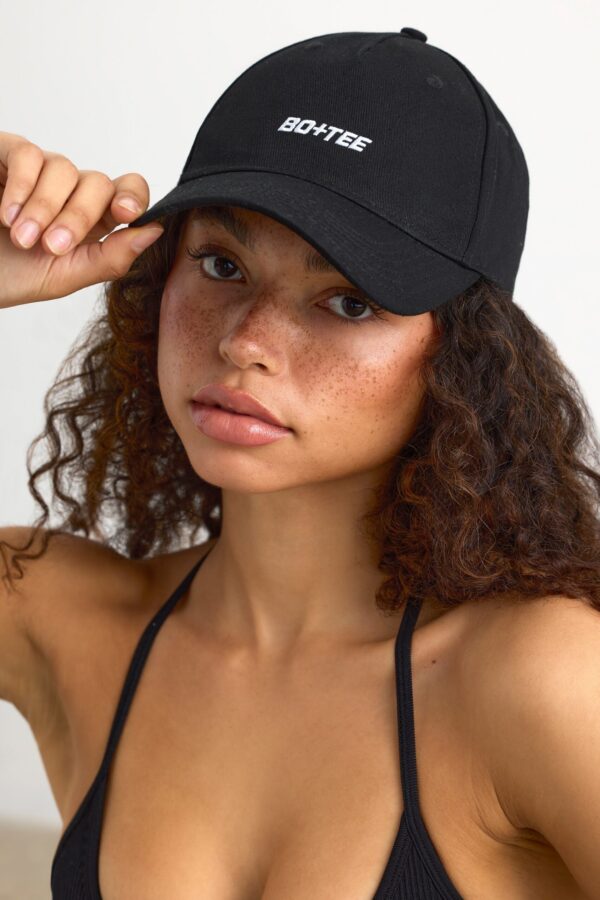 Baseball Cap in Black - Image 2
