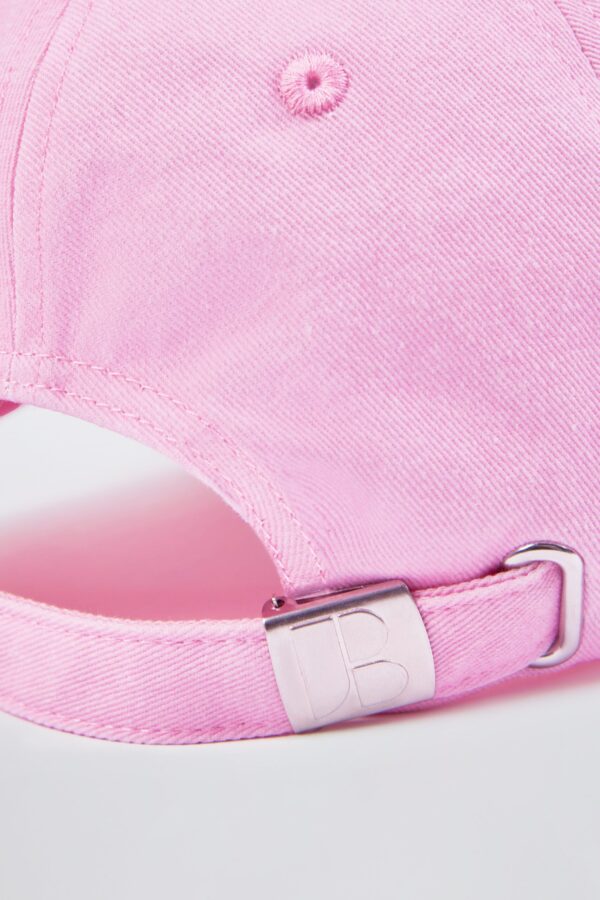 Baseball Cap in Bubblegum Pink - Image 5