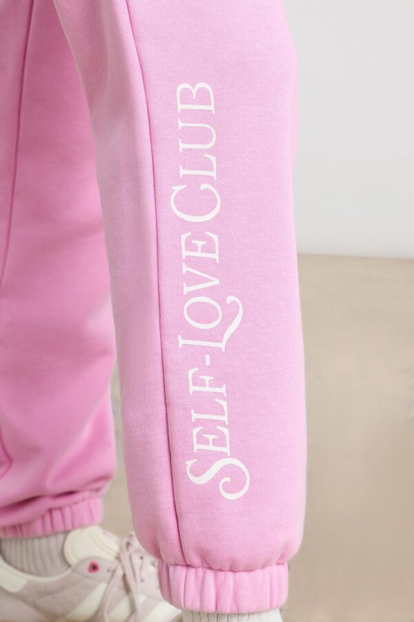 Oversized Joggers in Bubblegum Pink - Image 5