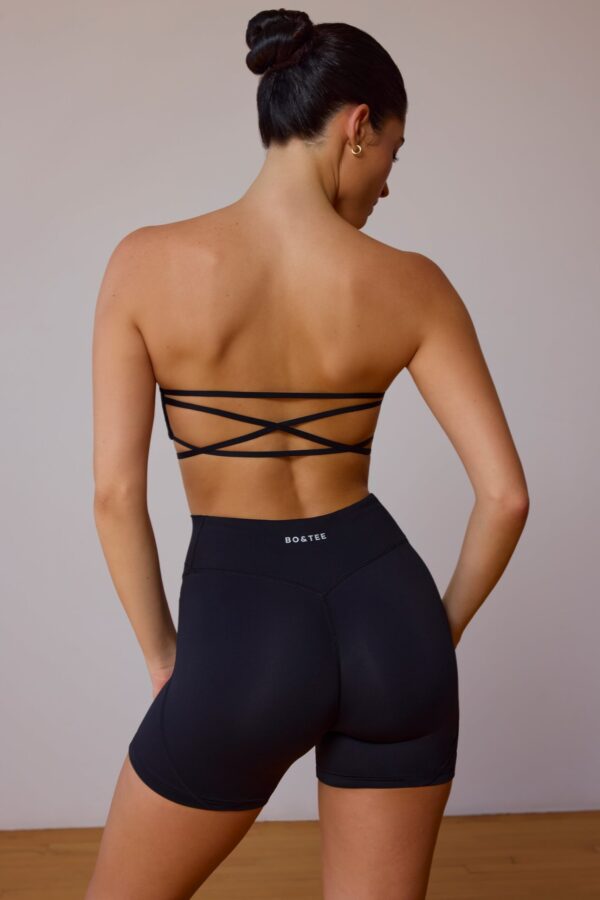 Mini Shorts in Black - Image 2
