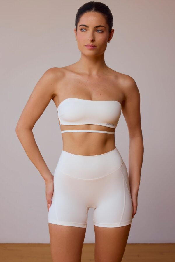 Mini Shorts in Soft White - Image 5