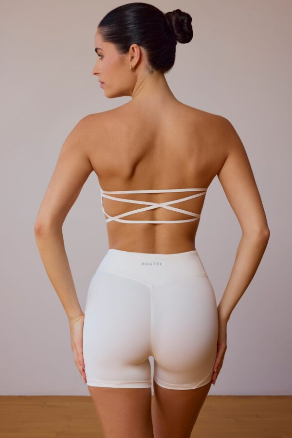 Mini Shorts in Soft White - Image 2