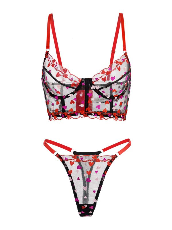 Sweetheart Delights Lingerie Set - Image 7