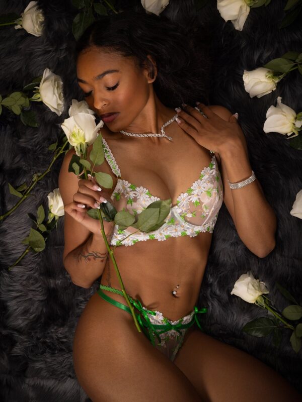 Lovely Daisy  Lace Lingerie Set - Image 2