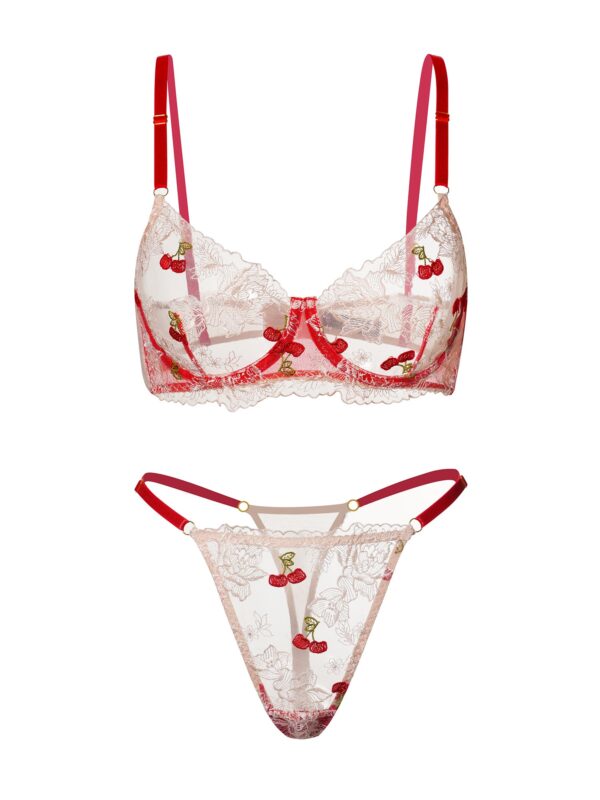 Red Cherry Lingerie Set - Image 8