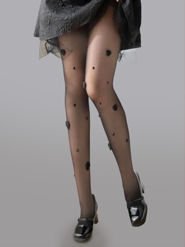 Sexy Sheer Mesh Tights - Image 3