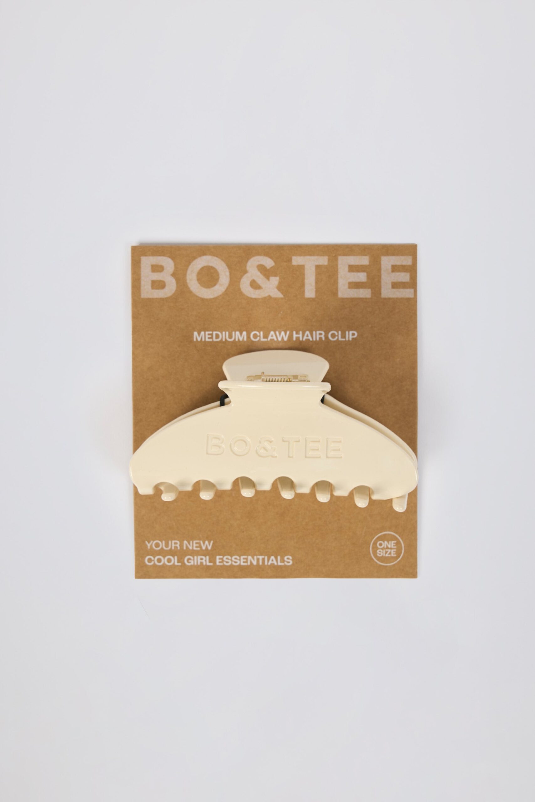 Medium Claw Clip in White - Image 2