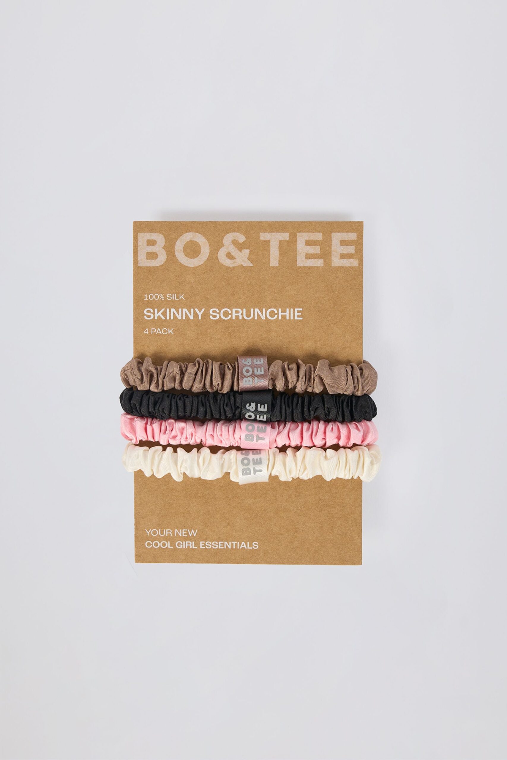 Pack of 4 Silk Scrunchies - Image 2