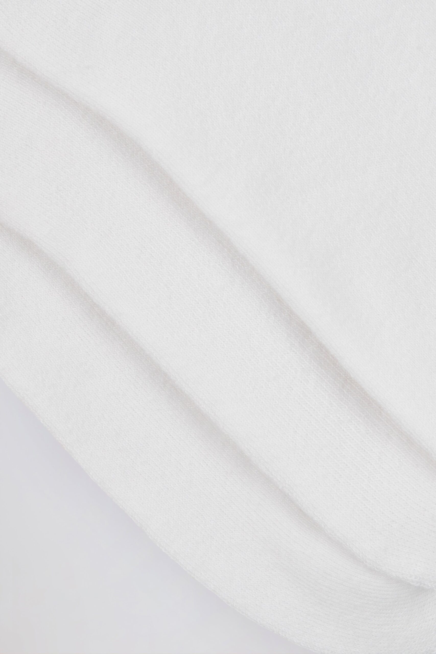 Ribbed Crew Sock Bundle in White - Image 3