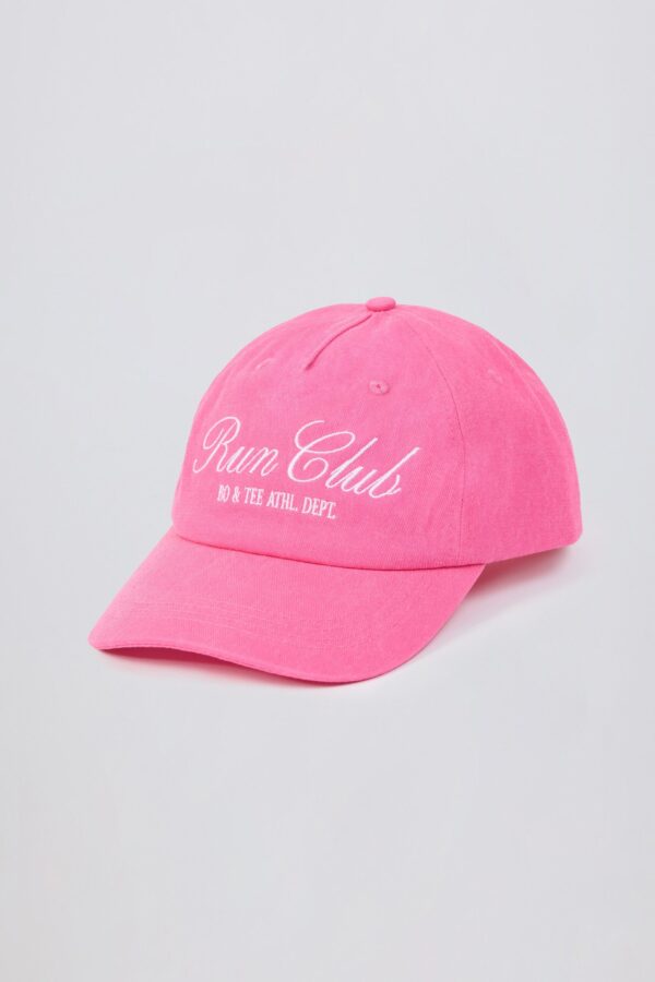 Baseball Cap in Bubblegum Pink - Image 5