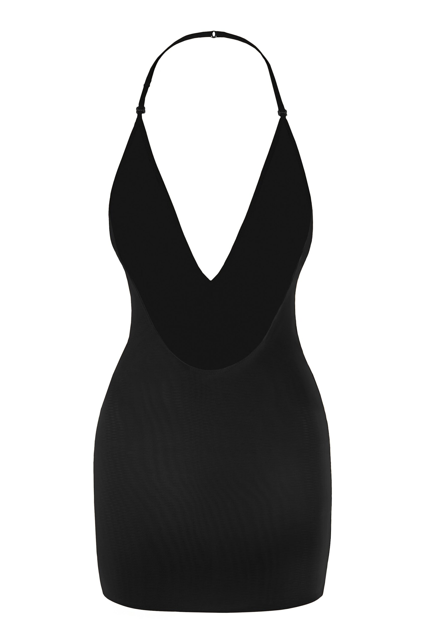 Intimates Soft Mesh Multiway Mini Dress in Black - Image 2