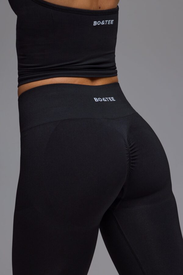 Petite Define Luxe High-Waist Leggings in Black - Image 4