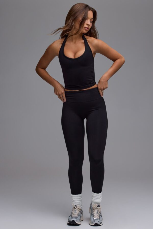 Petite Define Luxe High-Waist Leggings in Black - Image 6