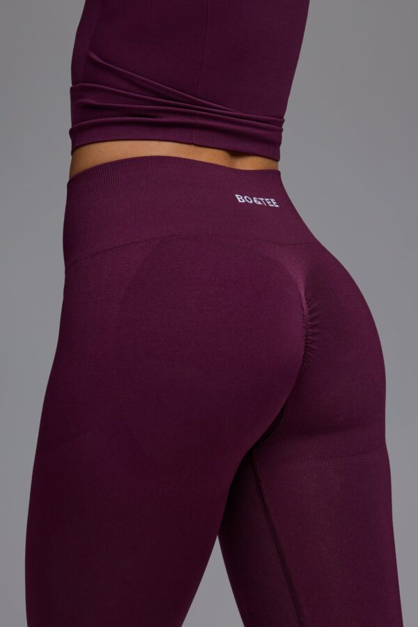 Petite Define Luxe High-Waist Leggings in Grape - Image 4