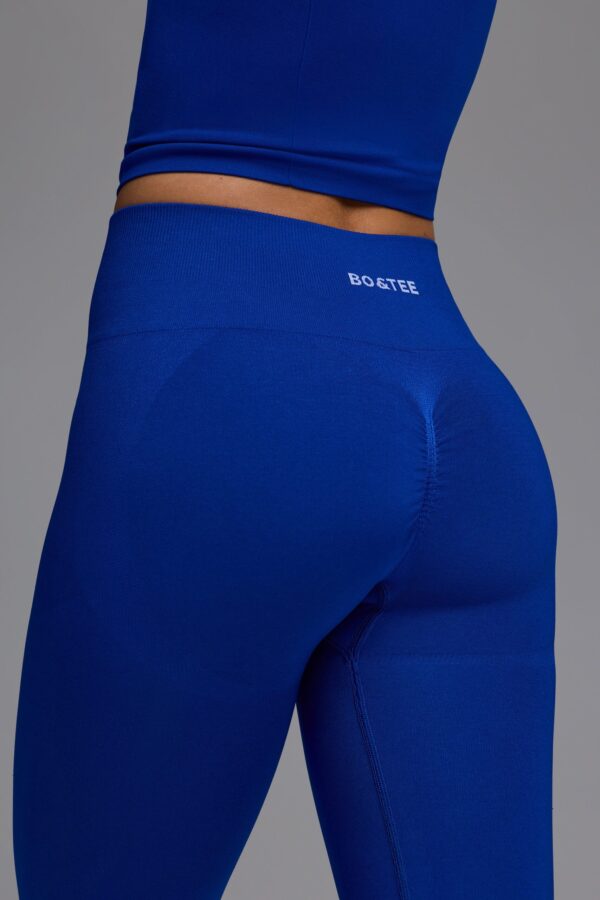 Petite Define Luxe High-Waist Leggings in Royal Blue - Image 4